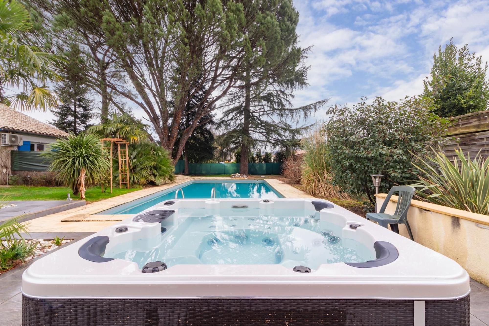 Villa & Spa-Sauna-Piscine-Massages Du "Nirvana Vivant" Biars-sur-Cère Εξωτερικό φωτογραφία